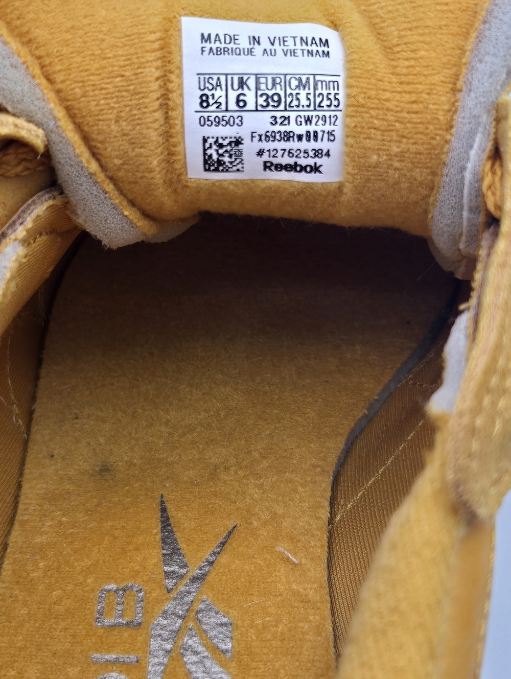 Cardi B Reebok Club C Bright Ochre Size 8.5 Womens Shoes Sneakers - Picture 8 of 14